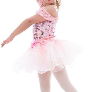 Sparkling Pink Dance Costume